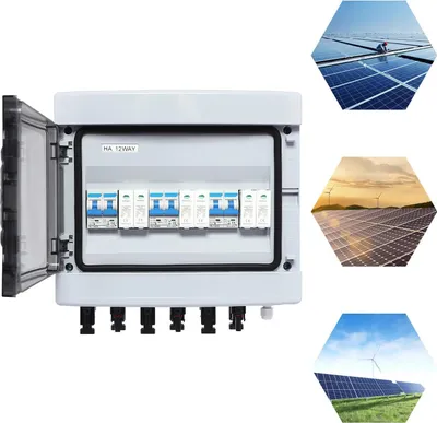 Produktbild von PV-Combiner Box - Mini 1000 V DC - 40 A - Leitungsschutzschalter - Lasttrennschalter - Für Solarmodule