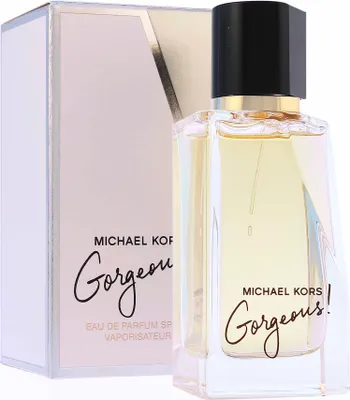 Zdjęcie produktu dla Michael Kors Gorgeous!, Kobiety, 50 ml, Butelka jednorazowa, Spray, ALCOHOL DENAT ., PARFUM (FRAGRANCE), AQUA (WATER), BENZYL SALICYLATE, COUMARIN, LIMONENE,...
