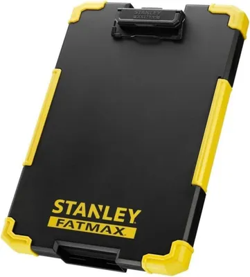 Zdjęcie produktu dla Stanley FatMax Prostack clipboard FMST82721-1, składany, folder clipboard, powierzchnia robocza i opcja przechowywania