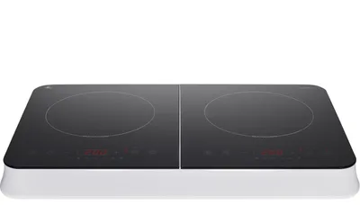 Productafbeelding van LIFE Dubbele inductiekookplaat MD18493 (zwart, 3.500 watt, 2x Ø 20 cm)