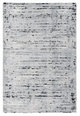 Zdjęcie produktu dla TESSO Living | Dywan nowoczesny STELLA - 80 cm x 150 cm - Szary melanż - Miękki i elegancki