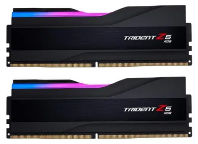 Produktbild von G.Skill Trident Z5 RGB F5-6400J3239G32GX2-TZ5RK, 64 GB, 2 x 32 GB, DDR5, 6400 MHz, 288-pin DIMM