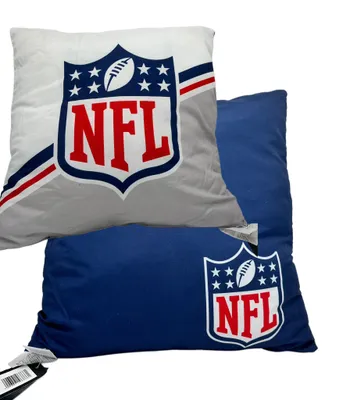 Produktbild von Herding NFL Football Dekokissen Dekokissen Gr. 40/40 cm grau blau