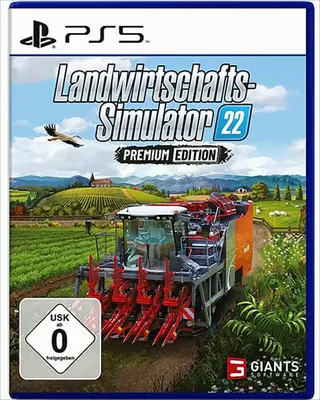 Produktbild von Landwirtschafts-Simulator 22 Premium Edition PS5 Blu-Ray
