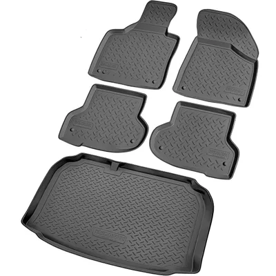 Produktbild von Fußmatten & Kofferraumwanne Set passend für  Audi A3 8P + Sportback | 2003-2012