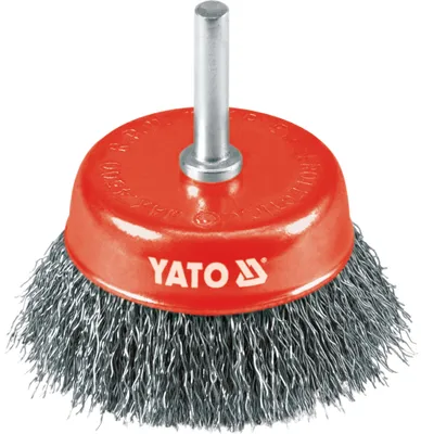 Produktbild von Schleif Drahtbürste Topfbürste Edelstahl 75 mm
