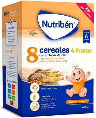 Produktbild von Nutribén 8 Getreide und Honig 4 Früchte 600g
