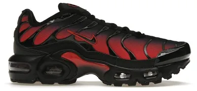 Image de Nike Air Max Plus Rouge et Noir (taille enfant/adolescente) - Pointure EU 40