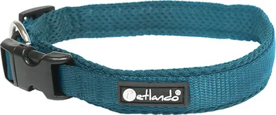 Produktbild von Petlando Mesh Halsband Hundehalsband M petrol