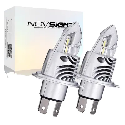 Image de Lampes LED pour voiture, design mini, 12000LM de luminosité, H4/9003/HB2 Hi/Lo