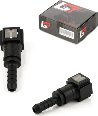 Produktbild von 2x Schnellverschluss Kraftstoffleitung Kupplung gerade 6,3x6mm für KIA HYUNDAI