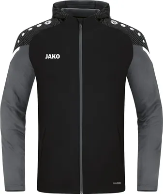 Produktbild von Jako Performance Kapuzenjacke Herren - Schwarz / Anthra Light