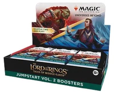 Obrázok produktu pre Magic: the Gathering The Lord of the Rings: Tales of Middle-earth Jumpstart Booster Vol. 2 Display, Kartová hra, 13 rok / roky