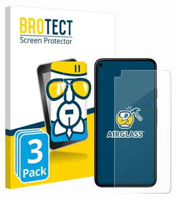 Produktbild von 3x BROTECT Schutzglas für Google Pixel 5 Schutzfolie Panzer Folie Glas Display Schutz klar