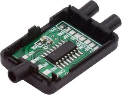 Produktbild von USB 2.0 PCBA Hub 1 zu 2 Splitter mit Hülle Leiterplatte Adapter in Schwarz