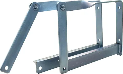 Produktbild von Leiter-Wandhalter-Set KRAUSE 122469 Wandhalterung Halter Wand Leiterhaken 2 Stück