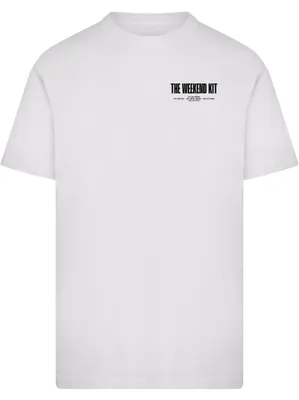Imagen del producto de Camiseta para hombre Mr. Tee, modelo "The Weekend Kit", color blanco, talla M
