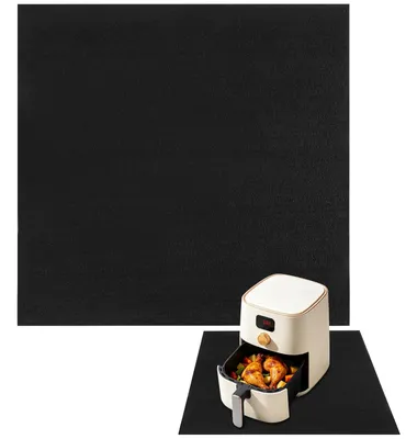 Productafbeelding van Vuurschaal 50x50cmx0.5cm, zwart, glasvezel