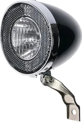 Produktbild von Fahrrad Lampe Scheinwerfer Licht Retro Halogen 10 Lux Schalter Halterung