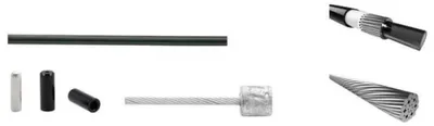 Produktbild von Elvedes Microflex 3.2 Mm Schaltzug Silber 2500 mm Silber 2500 mm