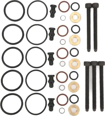 Immagine prodotto di Kit guarnizioni iniettori carburante auto con 5 bulloni 038198051b sostituzione per 2.5tdi R5 128KW 174 PS 2003-2010