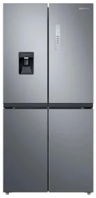 Produktbild von Samsung RF48A401EM9 Side-by-Side Kühlkombination Freistehend E Edelstahl