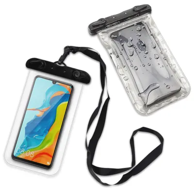 Produktbild von Schutzhülle für Huawei Serie Tasche Handyhülle Wasserdichte Strand Outdoor HülleFarbe:Ultra Clear;Pull Tab Huawei:Huawei P smart 2019