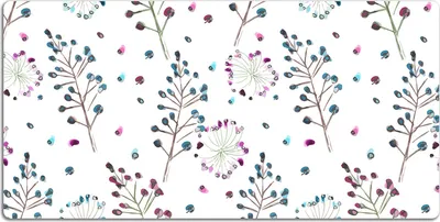 Produktbild von Schreibtischmatte Tischunterlage 120x60 cm Mauspad - Blumen
