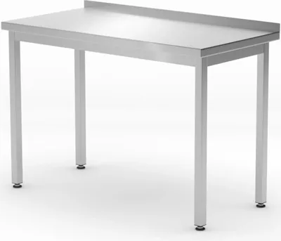 Produktbild von Budget Line Edelstahltischplatte mit Rand 1200 x 600 x 850 mm - Hendi 817216