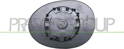 Produktbild von PRASCO Spiegelglas Außenspiegel Rechts für TOYOTA AYGO (WNB1, KGB1) Unbeheizt Konvex CI2017503