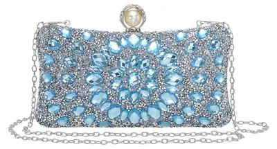 Produktbild von Clutch Goud - Abendtasche Damen - Handtasche - Clutch-Handtaschen - Weiches Innenfutter - Abnehmbarer Schulterriemen - Abendtasche