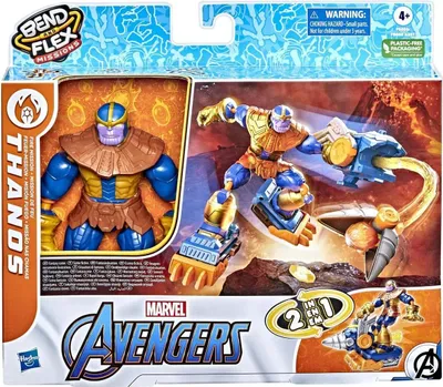 Productafbeelding van Marvel Avengers F58685X0, 4 jaar, Avengers, Meerdere kleuren, Kunststof