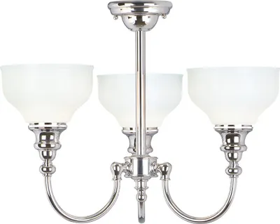 Zdjęcie produktu dla Żyrandol Cheadle polerowany chrom 3xG9x3W metal wym:41x45x45cm IP44 Elstead