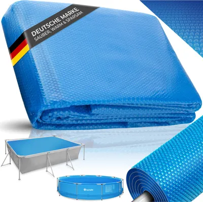 Produktbild von tectake® Pool-Solarfolie rechteckig und selbstschwimmend 160 x 260 cm