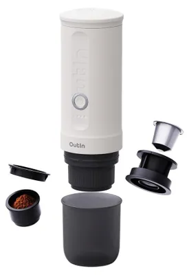 Image de Machine expresso portable Outin Nano Pearl White - blanche