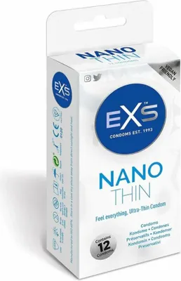 Productafbeelding van EXS Nano Thin - Condooms - 12 stuks