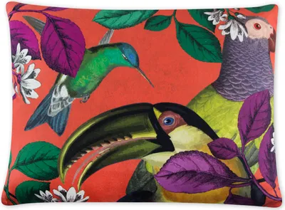 Immagine prodotto di Excelsa Cuscino decorativo Rhapsody Cotone 50x40 cm Colorato