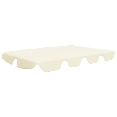 Produktbild von Ersatzdach für Hollywoodschaukel Creme 150/130x105/70 cm