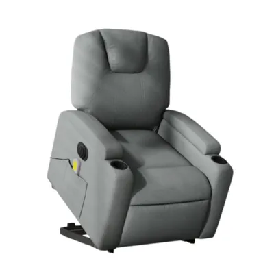 Immagine prodotto di Massaggiatore elettrico reclinabile in piedi 88 x 74 x 97 cm tessuto grigio scuro