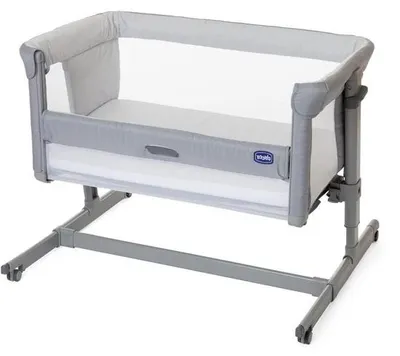 Zdjęcie produktu dla Szare leżaczki dla niemowląt Co-Sleeper w wersji luksusowej