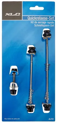 Immagine prodotto di Sgancio rapido - Nero - 10 x 3 x 7 cm - Set da 3 pezzi - Per bicicletta
