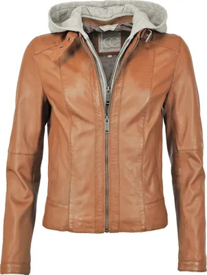 Produktbild von JCC Lederjacke 31021120 Damen cognac 40