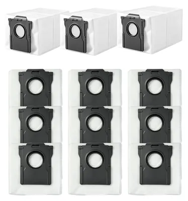Staubsaugerbeutel für Matrix 10 Ultra, 12 Stück, Weiß