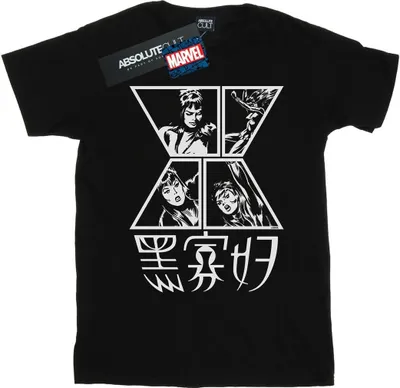 Produktbild von Marvel - T-Shirt für Herren BI43501 (XL) (Schwarz)