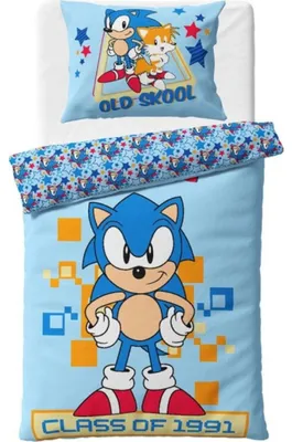 Produktbild von Baby-Bettwäsche Hedgehog Sonic Class Of 1991