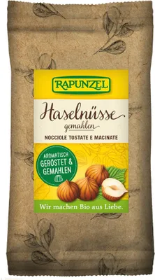 Produktbild von Haselnüsse - geröstet & gemahlen 125g