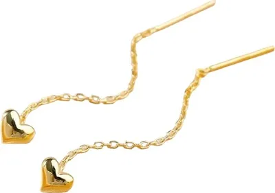 Produktbild von Ohrringe MA-23605 - Elegante goldene Ohrringe KP23605