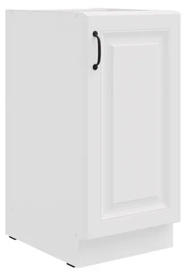 Produktbild von Unterschrank 40 cm Stilo Weiß Küchenzeile Küchenblock Küche Landhaus Einbauküche