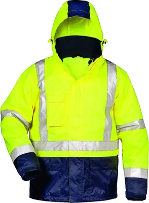 Produktbild von Safestyle Warnschutzjacke ALF 23502, gelb/marineblau, S