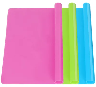 Produktbild von Extra große Silikonmatte, Silikon für Bastelarbeiten, Schmuck, Harzformen, hochwertige Silikon-Backmatte, Platzset, Multifunktionsmatte, 40 cm x 30 cm